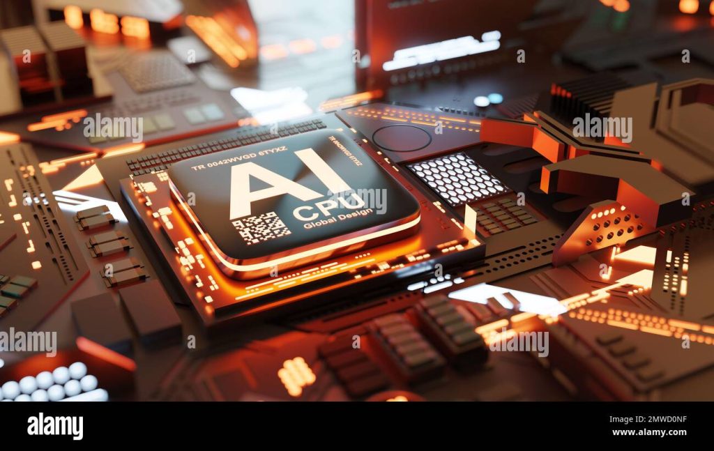future ai artificial intelligence powered by cpu processors 3d technology background 2mwd0nf